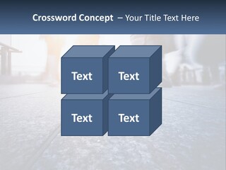 A Group Of People Walking Down A Sidewalk PowerPoint Template