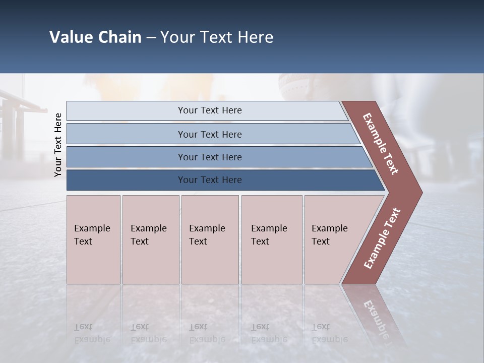 A Group Of People Walking Down A Sidewalk PowerPoint Template