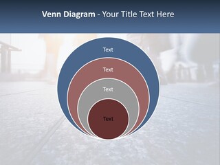 A Group Of People Walking Down A Sidewalk PowerPoint Template