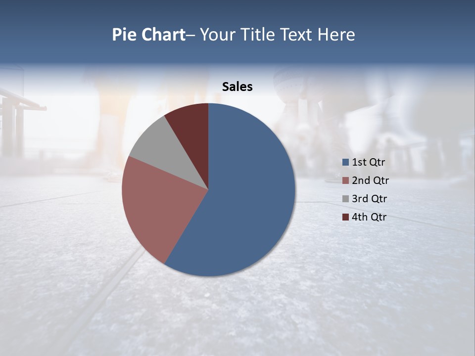 A Group Of People Walking Down A Sidewalk PowerPoint Template
