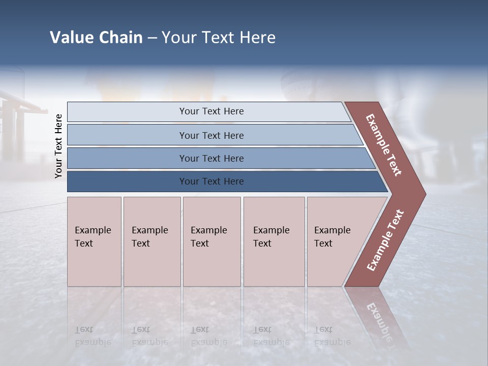 A Group Of People Walking Down A Sidewalk PowerPoint Template