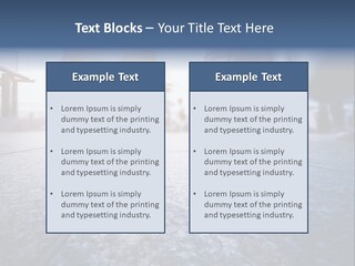 A Group Of People Walking Down A Sidewalk PowerPoint Template