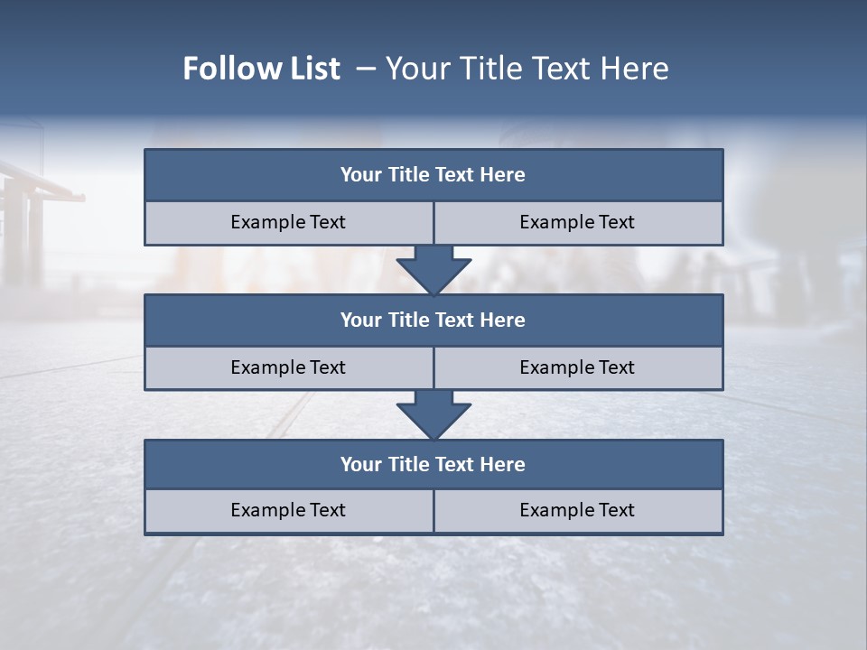 A Group Of People Walking Down A Sidewalk PowerPoint Template