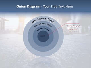 A Group Of People Walking Down A Sidewalk PowerPoint Template