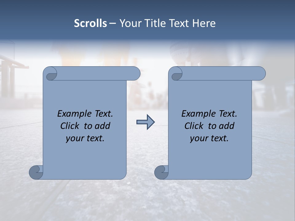 A Group Of People Walking Down A Sidewalk PowerPoint Template