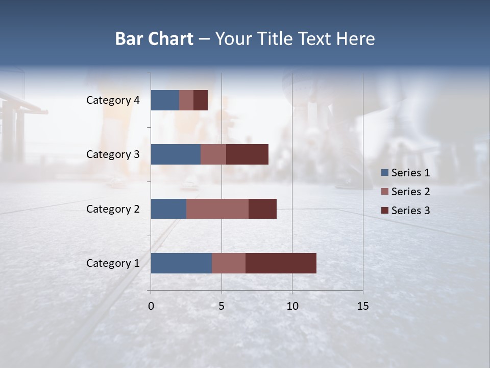 A Group Of People Walking Down A Sidewalk PowerPoint Template