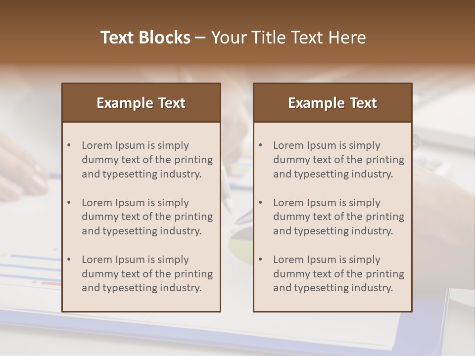 A Group Of People Sitting At A Table With A Laptop And Pen PowerPoint Template