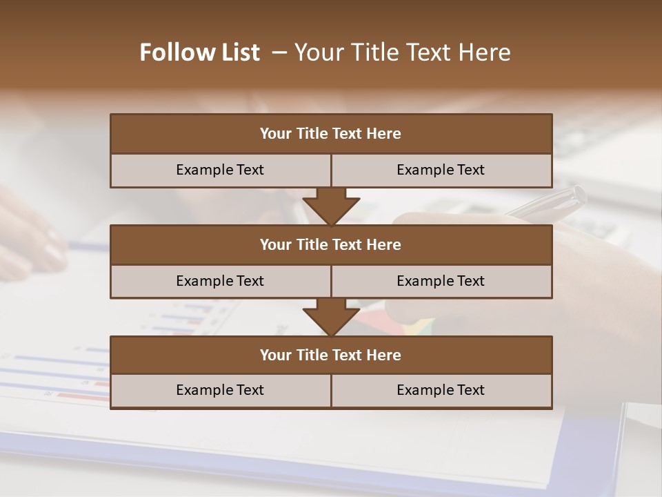 A Group Of People Sitting At A Table With A Laptop And Pen PowerPoint Template
