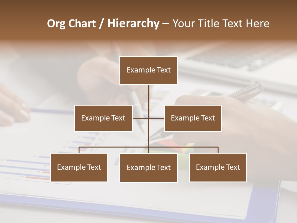 A Group Of People Sitting At A Table With A Laptop And Pen PowerPoint Template