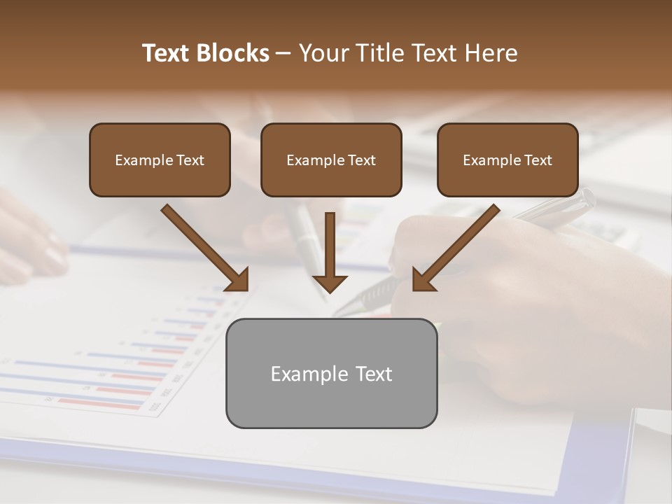 A Group Of People Sitting At A Table With A Laptop And Pen PowerPoint Template