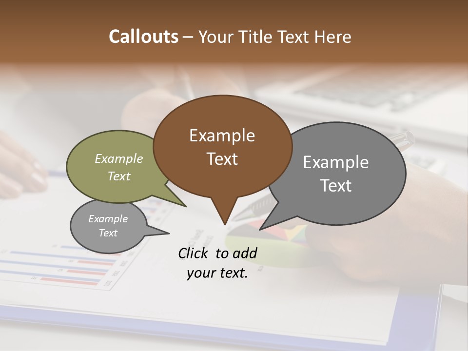 A Group Of People Sitting At A Table With A Laptop And Pen PowerPoint Template