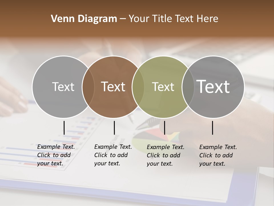 A Group Of People Sitting At A Table With A Laptop And Pen PowerPoint Template