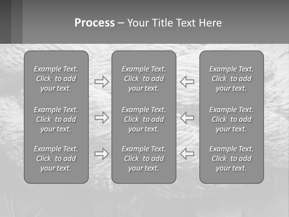 A Rope That Is Tied To A Wooden Post PowerPoint Template