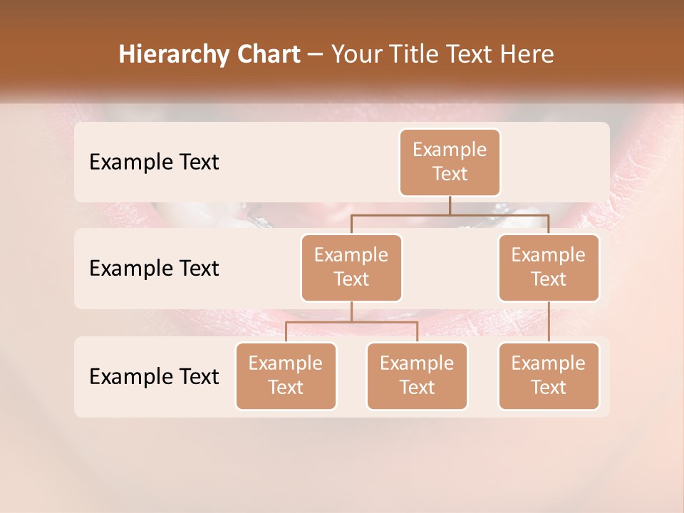 A Close Up Of A Person's Teeth With Braces PowerPoint Template