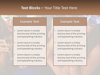 A Group Of Women Holding Glasses Of Champagne PowerPoint Template