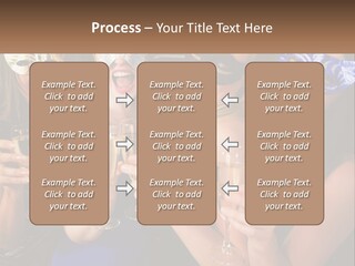 A Group Of Women Holding Glasses Of Champagne PowerPoint Template