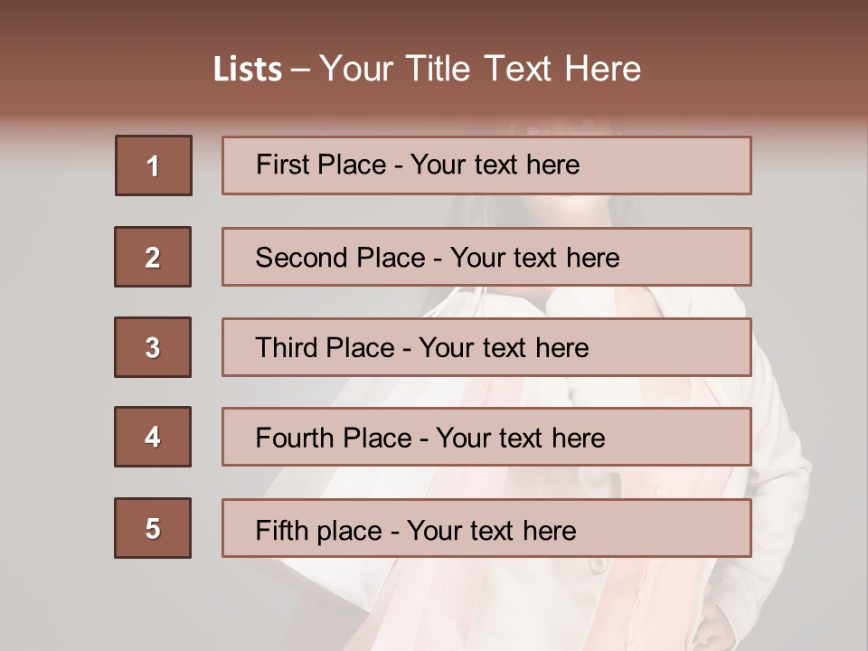 A Woman Holding A Shopping Bag Powerpoint Template PowerPoint Template