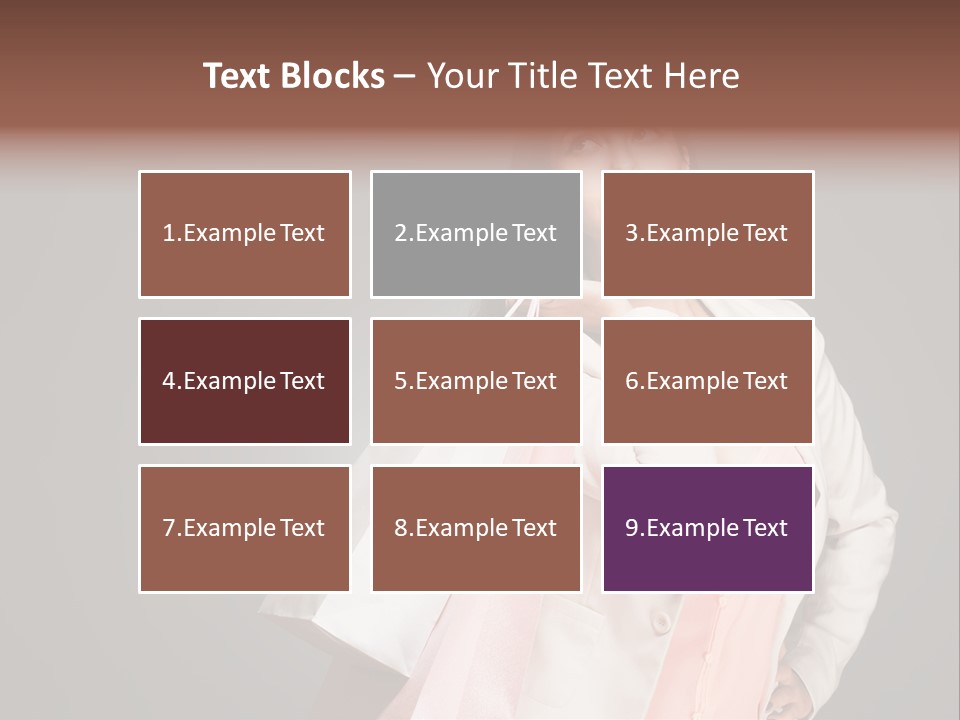 A Woman Holding A Shopping Bag Powerpoint Template PowerPoint Template