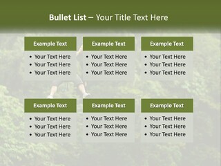 A Man Is Zipping Through The Air On A Rope PowerPoint Template