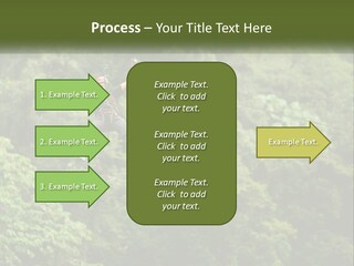 A Man Is Zipping Through The Air On A Rope PowerPoint Template