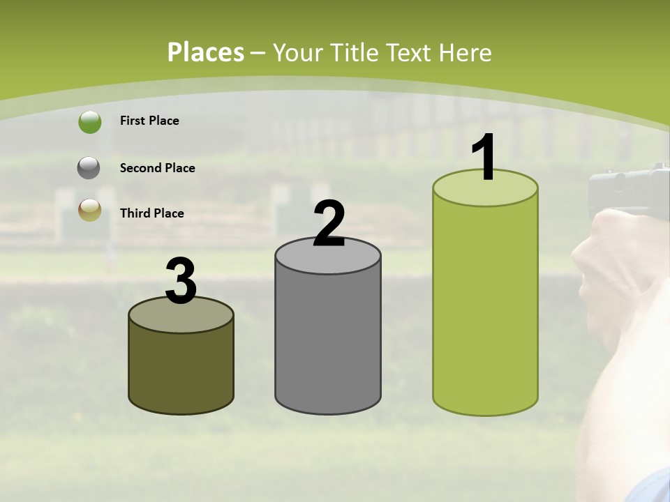 A Person Taking A Picture With A Camera PowerPoint Template