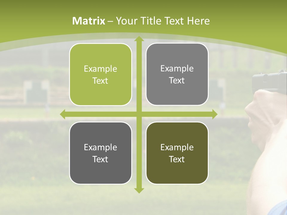 A Person Taking A Picture With A Camera PowerPoint Template