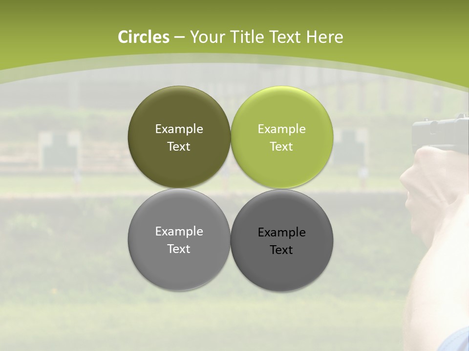 A Person Taking A Picture With A Camera PowerPoint Template