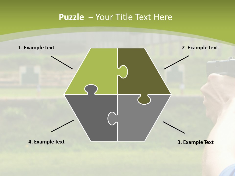 A Person Taking A Picture With A Camera PowerPoint Template