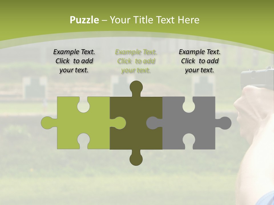 A Person Taking A Picture With A Camera PowerPoint Template