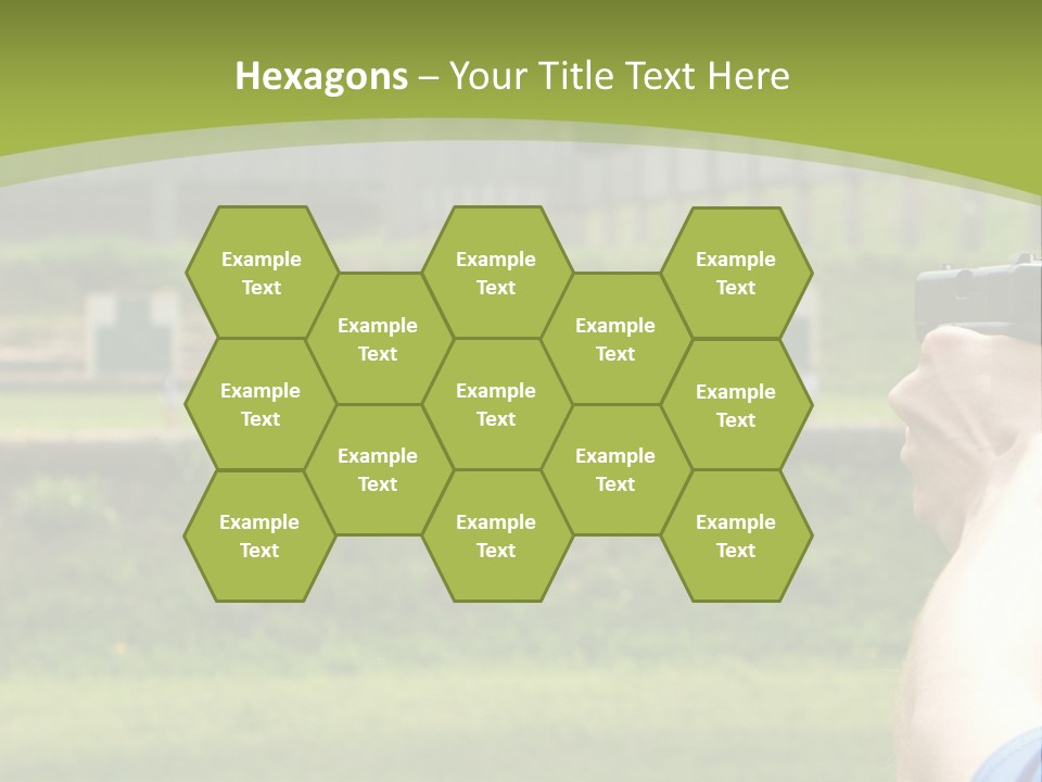 A Person Taking A Picture With A Camera PowerPoint Template