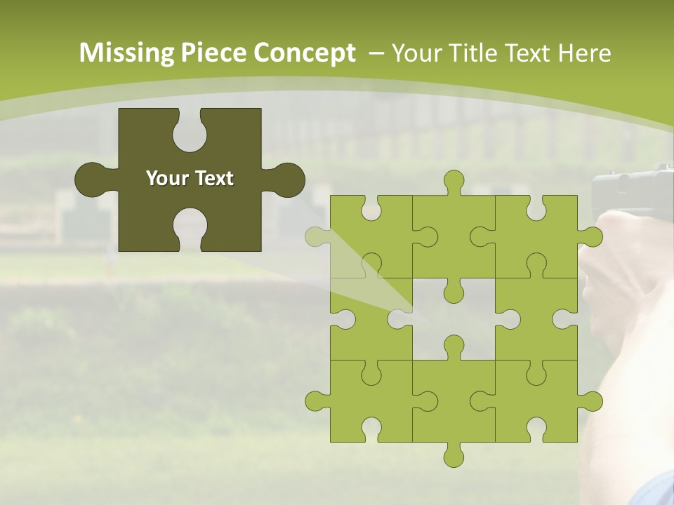 A Person Taking A Picture With A Camera PowerPoint Template