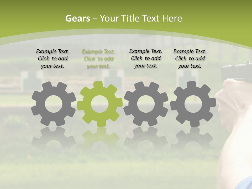 A Person Taking A Picture With A Camera PowerPoint Template