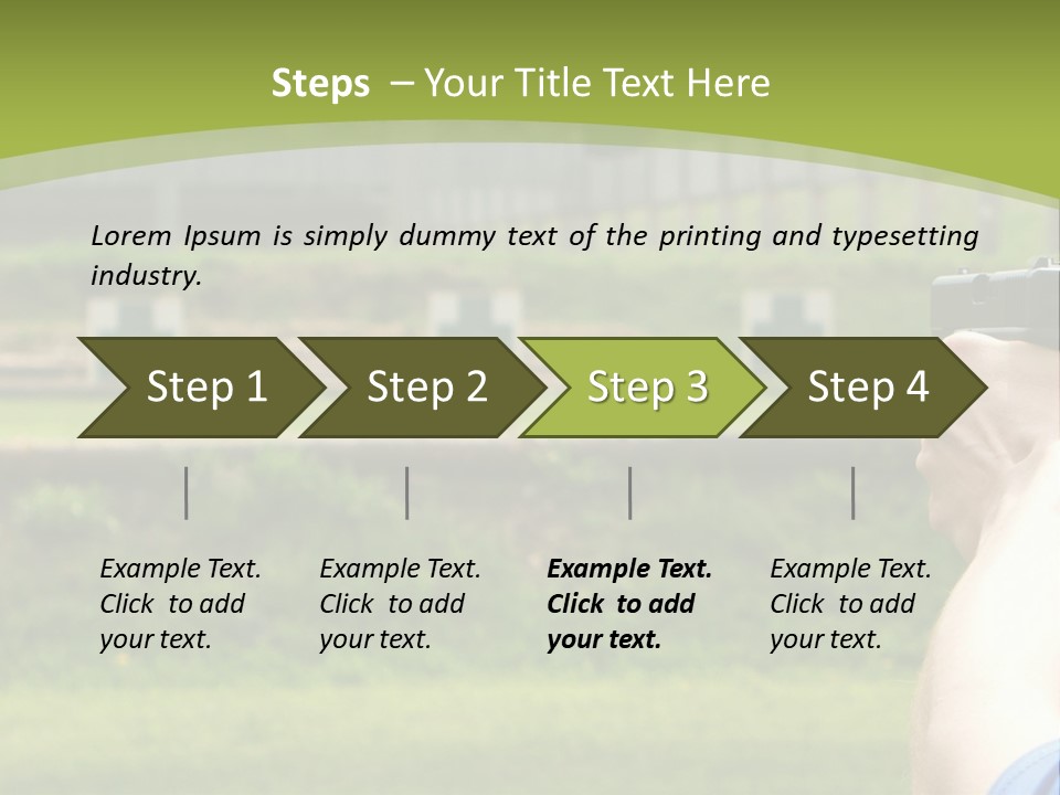 A Person Taking A Picture With A Camera PowerPoint Template