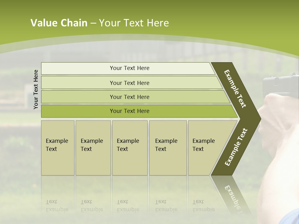 A Person Taking A Picture With A Camera PowerPoint Template