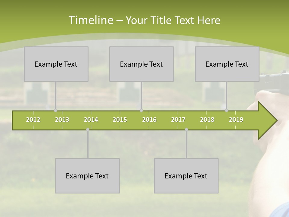 A Person Taking A Picture With A Camera PowerPoint Template