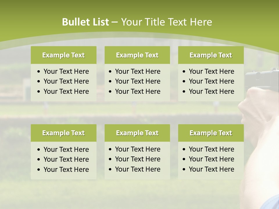 A Person Taking A Picture With A Camera PowerPoint Template
