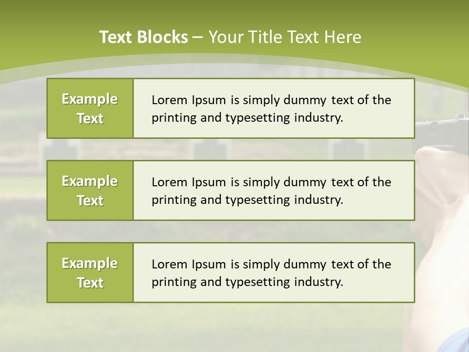 A Person Taking A Picture With A Camera PowerPoint Template