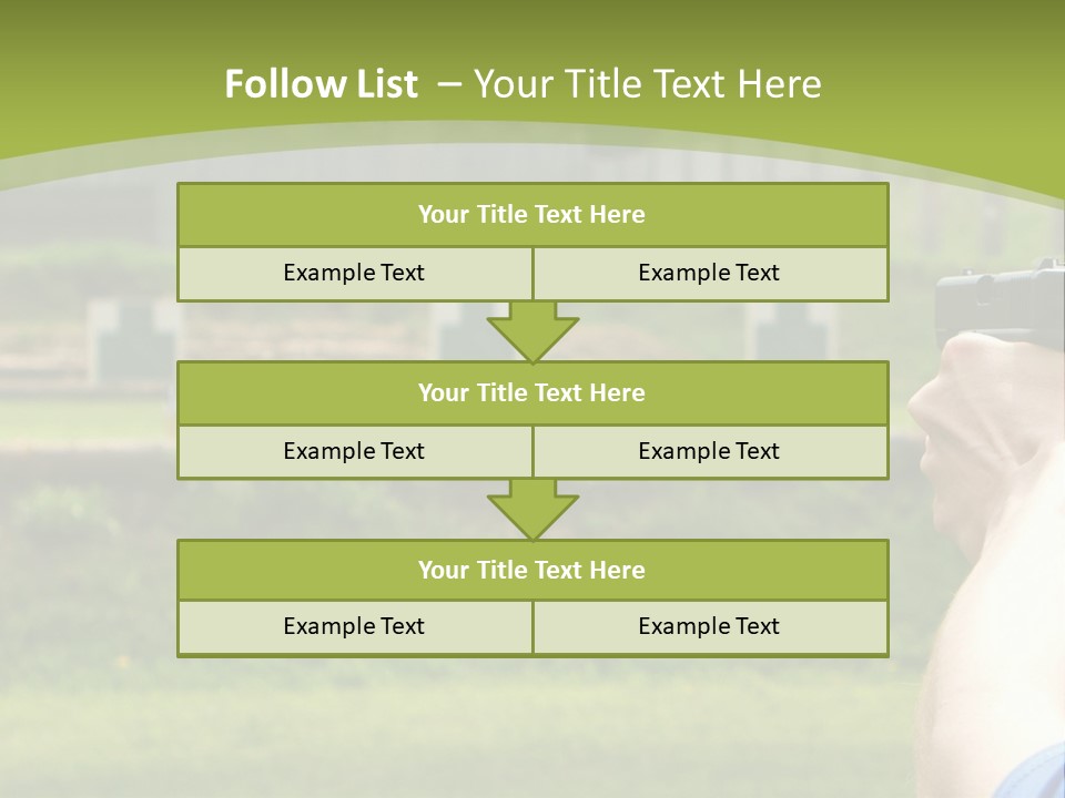 A Person Taking A Picture With A Camera PowerPoint Template