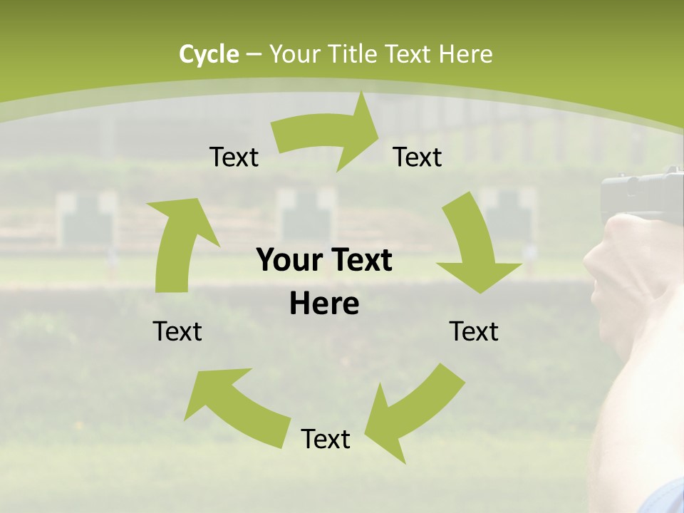 A Person Taking A Picture With A Camera PowerPoint Template