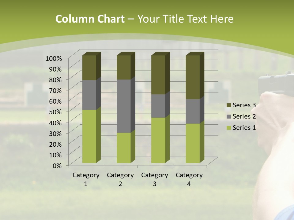 A Person Taking A Picture With A Camera PowerPoint Template