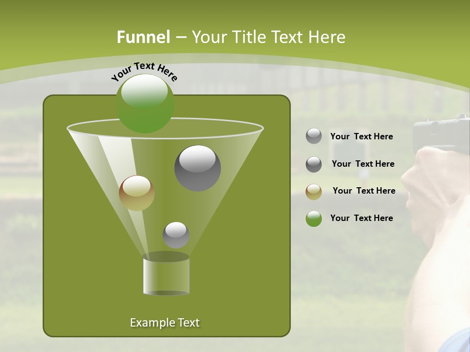 A Person Taking A Picture With A Camera PowerPoint Template