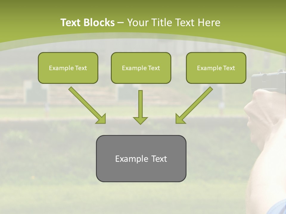 A Person Taking A Picture With A Camera PowerPoint Template