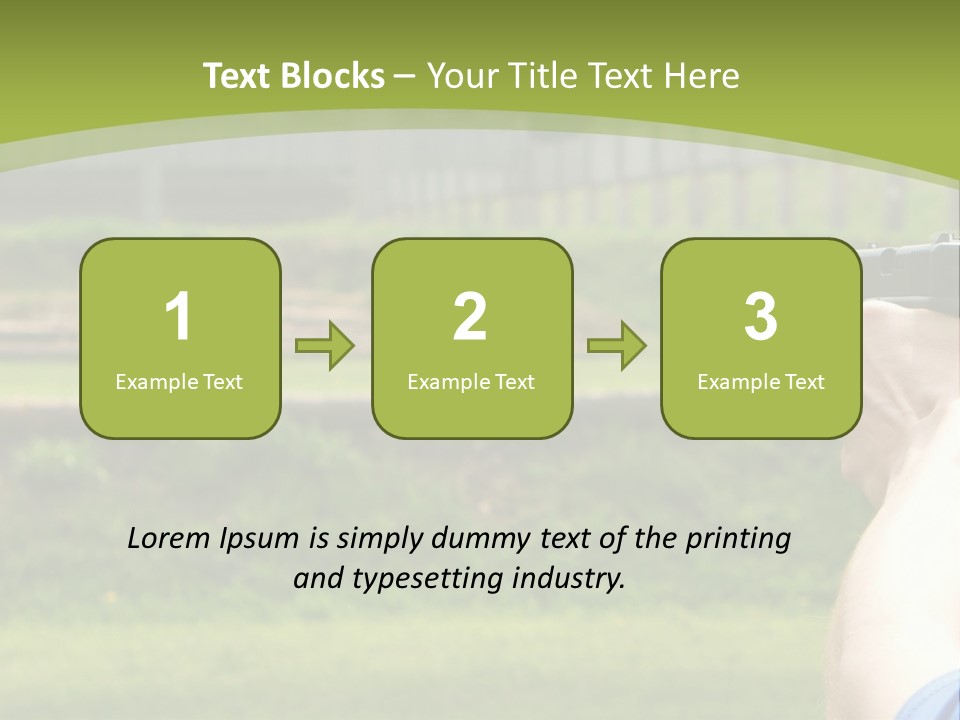 A Person Taking A Picture With A Camera PowerPoint Template