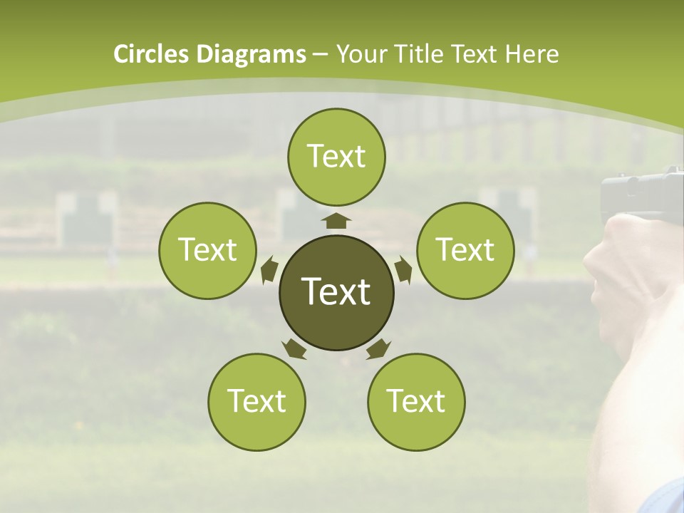 A Person Taking A Picture With A Camera PowerPoint Template