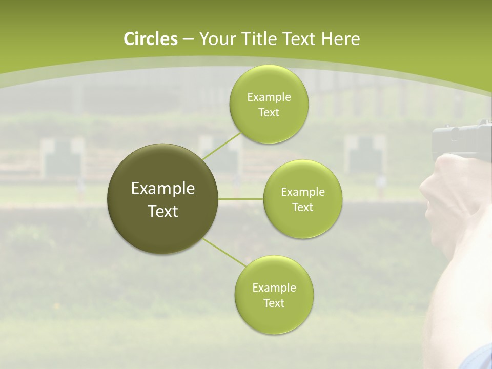 A Person Taking A Picture With A Camera PowerPoint Template