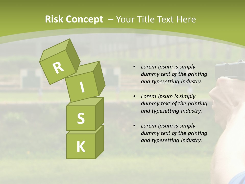 A Person Taking A Picture With A Camera PowerPoint Template