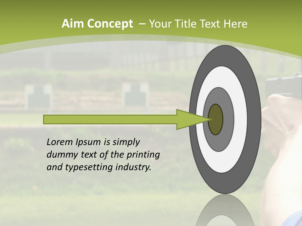 A Person Taking A Picture With A Camera PowerPoint Template