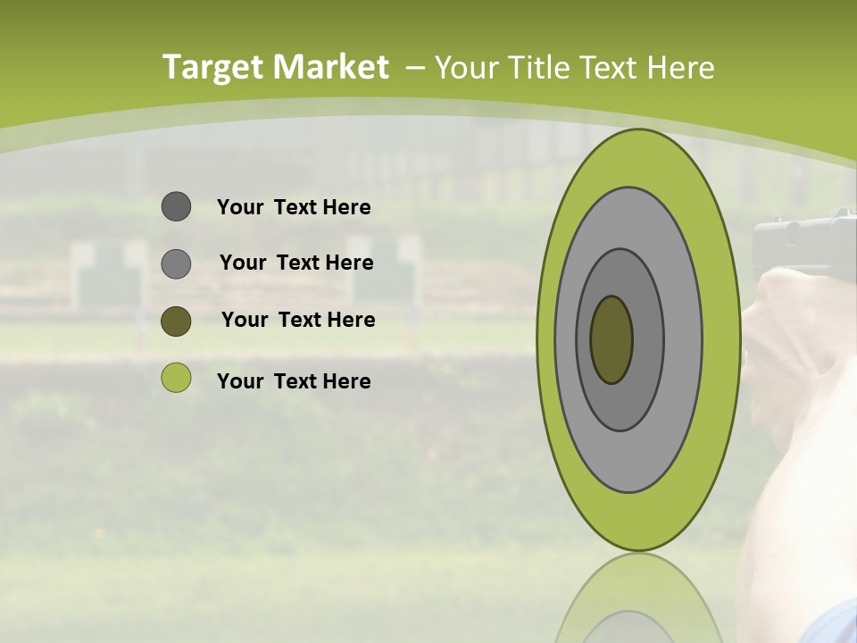 A Person Taking A Picture With A Camera PowerPoint Template