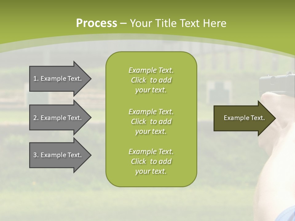 A Person Taking A Picture With A Camera PowerPoint Template