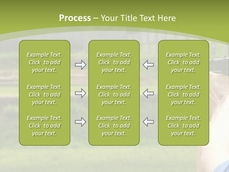 A Person Taking A Picture With A Camera PowerPoint Template